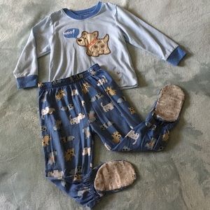 Boys’ Puppy Pajama Set